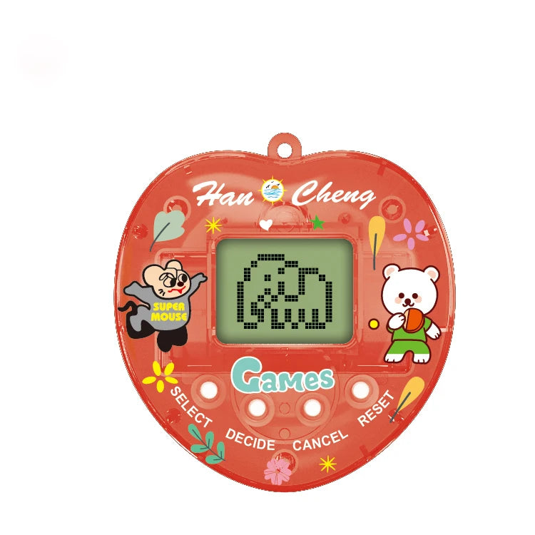 tamagotchis français Children's Electronic Pet 1 Pet in a Virtual Network Children's Digital Pet Toy Pixel Fun Gift Game Toy Key