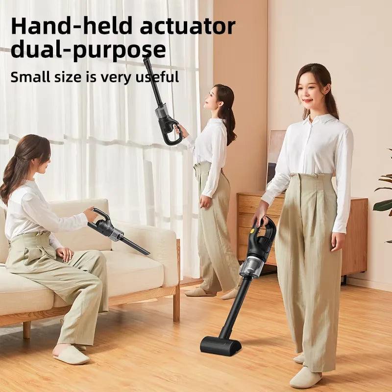 Portable Wireless Car Vacuum Cleaner Chargeable 120W High Power Vacuum Cleaner for Home and Car Dual Use Mini Cleaning Machine
