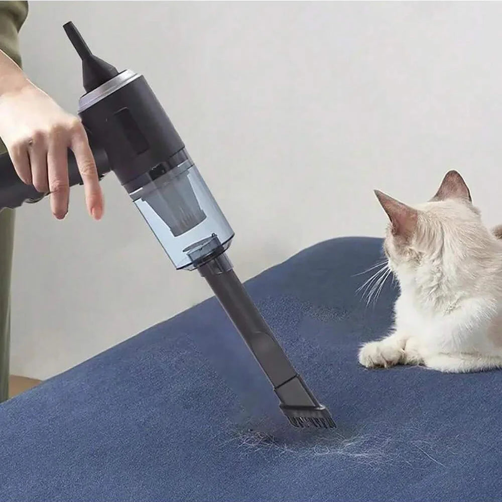 Car Wireless Handheld Vacuum Cleaner Dual Use for Small Home and Car 120W 6000PA High Power Powerful Rechargeable Vacuum Cleaner