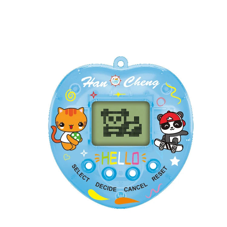 tamagotchis français Children's Electronic Pet 1 Pet in a Virtual Network Children's Digital Pet Toy Pixel Fun Gift Game Toy Key