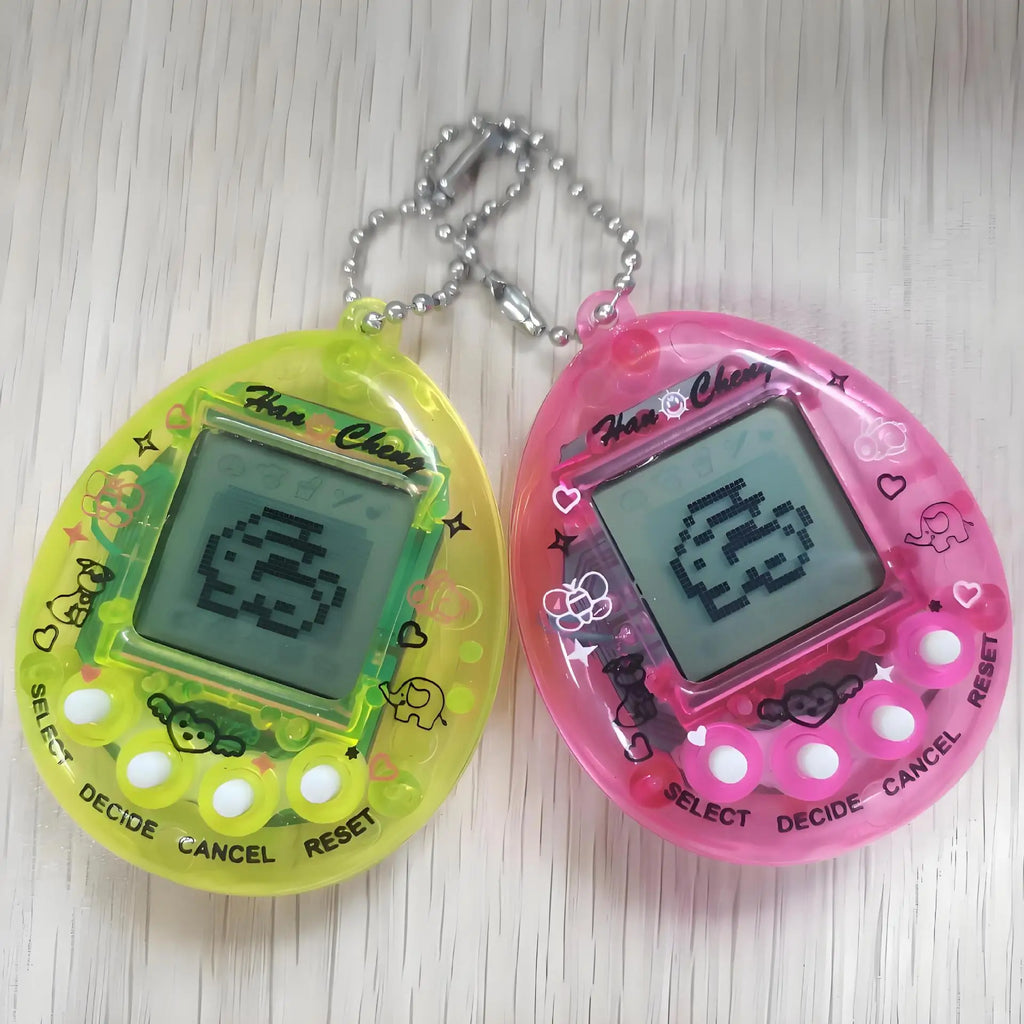 tamagotchis français Children's Electronic Pet 1 Pet in a Virtual Network Children's Digital Pet Toy Pixel Fun Gift Game Toy Key