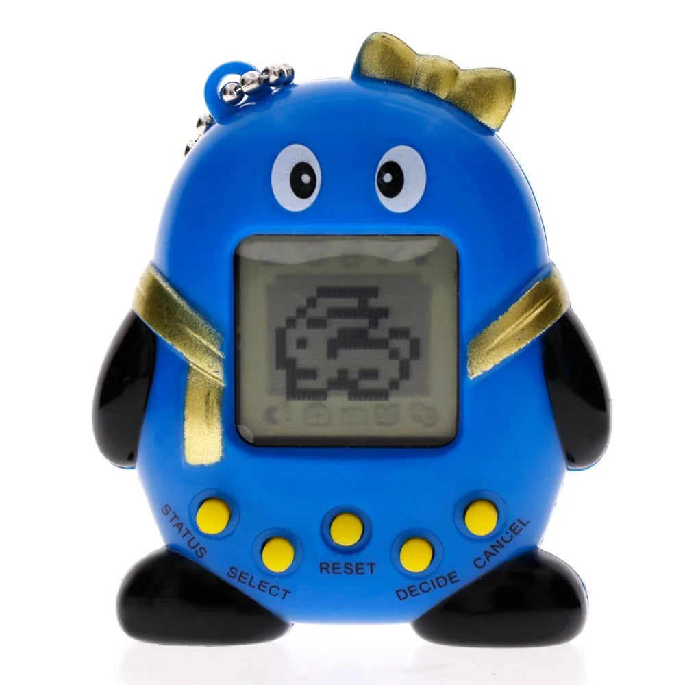 tamagotchis français Children's Electronic Pet 1 Pet in a Virtual Network Children's Digital Pet Toy Pixel Fun Gift Game Toy Key