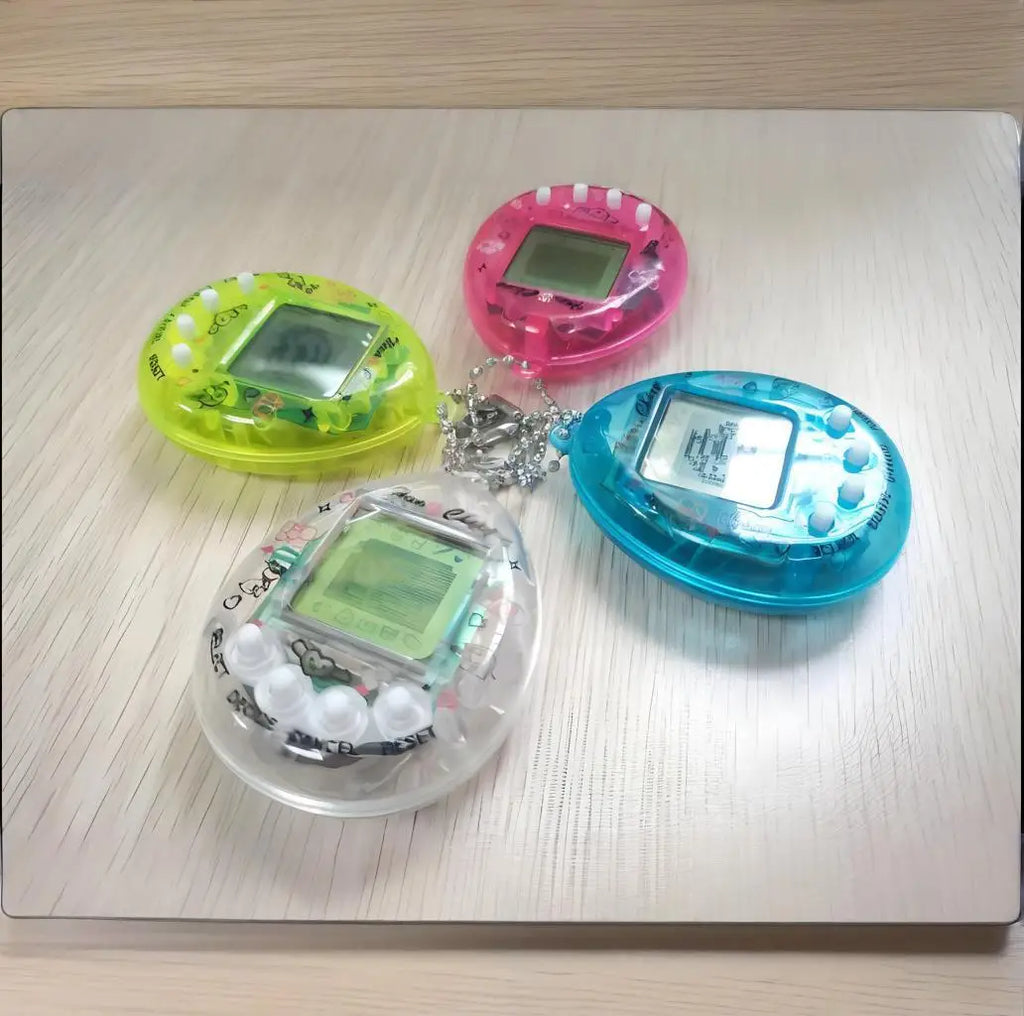 tamagotchis français Children's Electronic Pet 1 Pet in a Virtual Network Children's Digital Pet Toy Pixel Fun Gift Game Toy Key