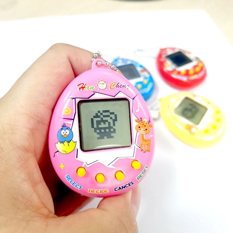 tamagotchis français Children's Electronic Pet 1 Pet in a Virtual Network Children's Digital Pet Toy Pixel Fun Gift Game Toy Key