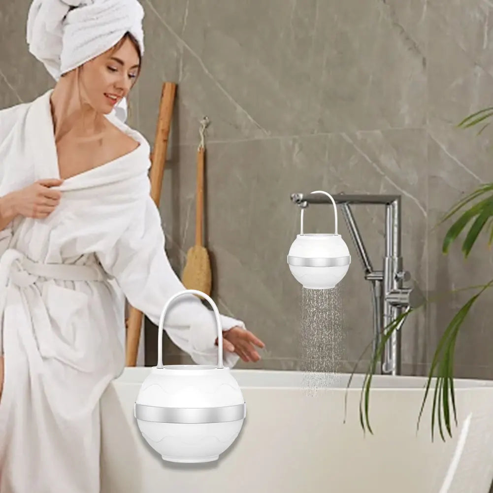 Bath Ball Filter Remove Chlorine Improve Water Quality Bathtub Water Filter Bath Water Filter for Softer and Healthier Skin
