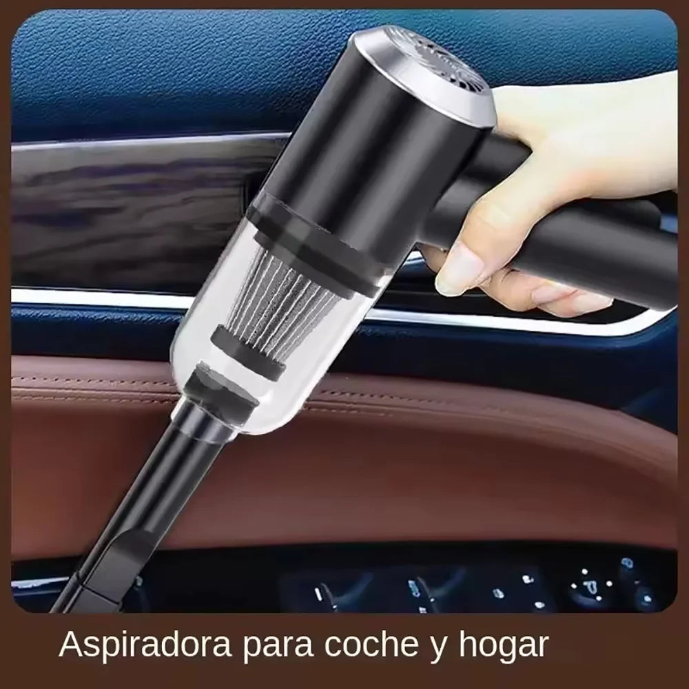 Car Wireless Handheld Vacuum Cleaner Dual Use for Small Home and Car 120W 6000PA High Power Powerful Rechargeable Vacuum Cleaner